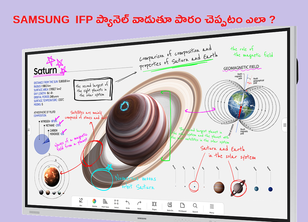 How to use Samsung IFP Panel in all Schools