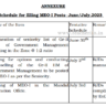 Filling up of MEO-I with Govt. Gr-II HMs Schedule