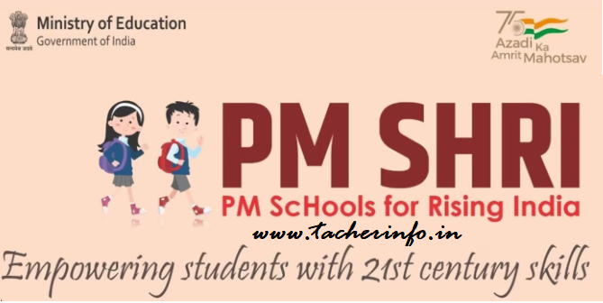 PM SHRI Schools Opening of New account instructions