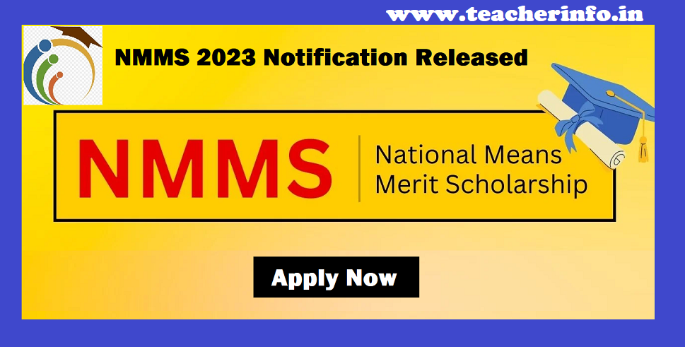 NMMS 2023 Notification Released