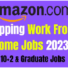 అమెజాన్ షిప్పింగ్ వర్క్ ఫ్రమ్ హోమ్ జాబ్స్ 2023 –  ఇంటర్ & గ్రాడ్యుయేట్ జాబ్స్