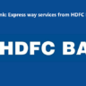 HDFC bank: హెచ్‌డీఎఫ్‌సీ బ్యాంక్‌ నుంచి ఎక్స్‌ప్రెస్‌వే సేవలు