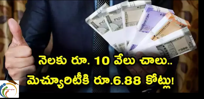 రూ. 10 లక్షలకు రూ. 5.5 కోట్లు.. నెలకు రూ. 10 వేలు పెడితే ఎంతొస్తుందో తెలుసా ?