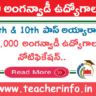 ఏడు / పదవ తరగతి  తో   14,000 అంగన్వాడీ ఉద్యోగాల‌కు నోటిఫికేష‌న్‌..