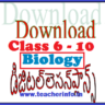 Class 6 – 10 Gen. Science and Biology digital lesson plans without watermrk