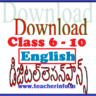 Class 6 – 10 English Lesson plans without watermark