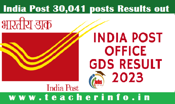 India Post: తపాలాశాఖలో 30,041 ఉద్యోగాలు.. ఫలితాలు విడుదల.. ఏపీ, తెలంగాణ అభ్యర్థుల జాబితా ఇదే