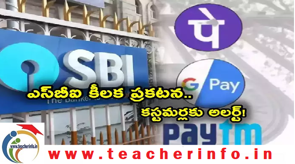 SBI కీలక ప్రకటన.. UPI  సర్వీసులపై ఈసారి కస్టమర్లకు ముందుగానే అలర్ట్..