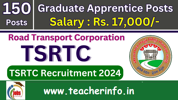 డిగ్రీ అర్హతతో RTC లో 150 ఉద్యోగాలు.. డైరక్ట్ ఇంటర్వ్యూ ద్వారా ఎంపిక… వివరాలు ఇవే..