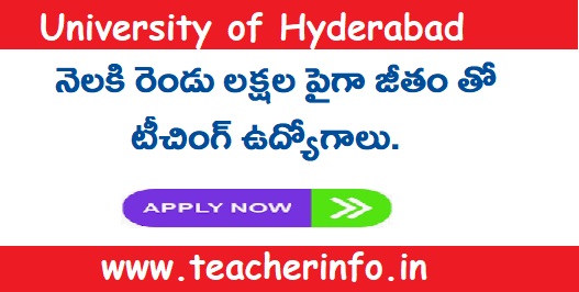 నెలకి రెండు లక్షల పైగా జీతం లో టీచింగ్ ఉద్యోగాలు.. వివరాలు ఇవే..