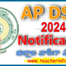 AP DSC 2024: : DSC దరఖాస్తులు స్టార్ట్ అయ్యాయి.. జిల్లాల వారీగా క్యాటగిరి వారి పోస్టుల వివరాలివే!