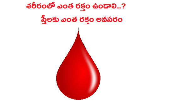 శరీరంలో రక్తం ఎంత ఉండాలి..? స్త్రీలకు ఎంత ఉండాలి .. ఒకసారి  రక్తం దానం ఎంత చేయొచ్చు