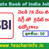 నెలకి 78 వేలు జీతం .. డిగ్రీ తో SBI లో క్రెడిట్ అనలిస్ట్ ఉద్యోగాలు.. ఖాళీలు ఇవే..