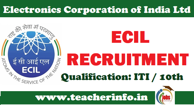ITI తో నెలకి 20 వేలు జీతం .. ECIL హైదరాబాద్ లో టెక్నీషియన్ ఉద్యోగాలు..